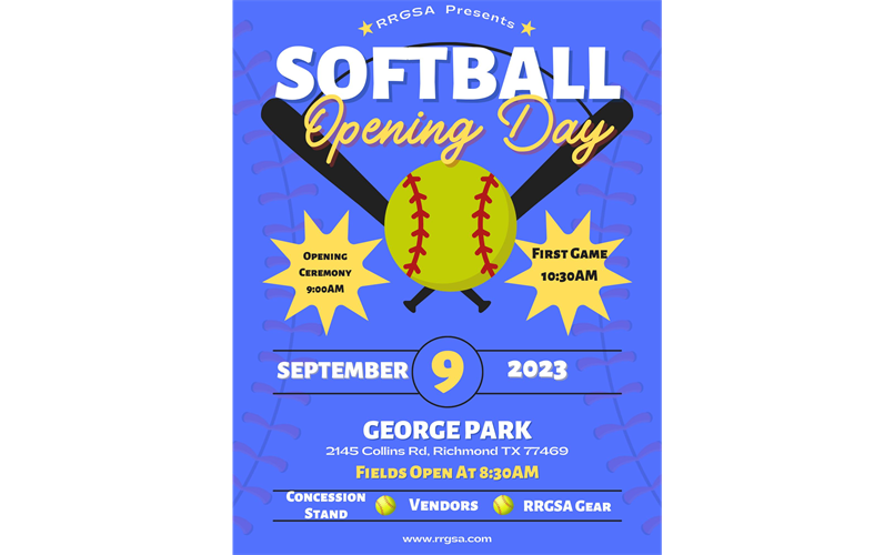 OPENING DAY IS HERE!