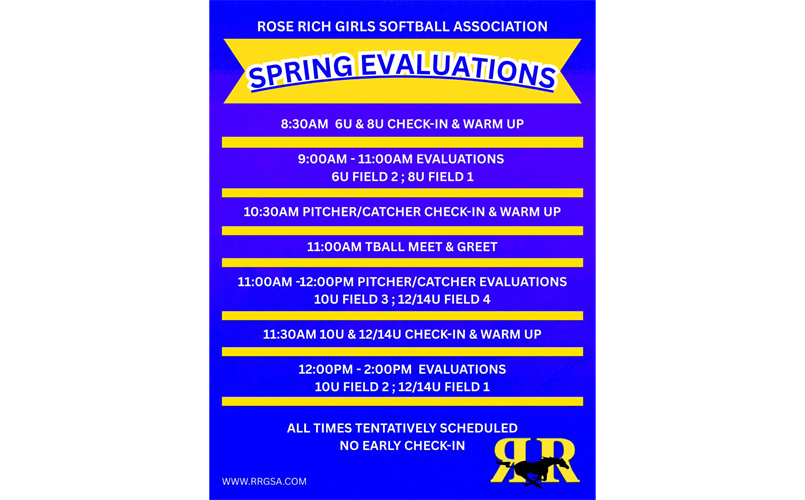 Spring Evaluations